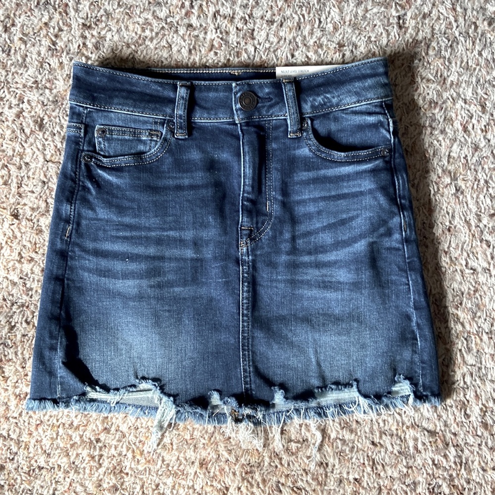 NWT American Eagle Hi-Rise Mini denim skirt